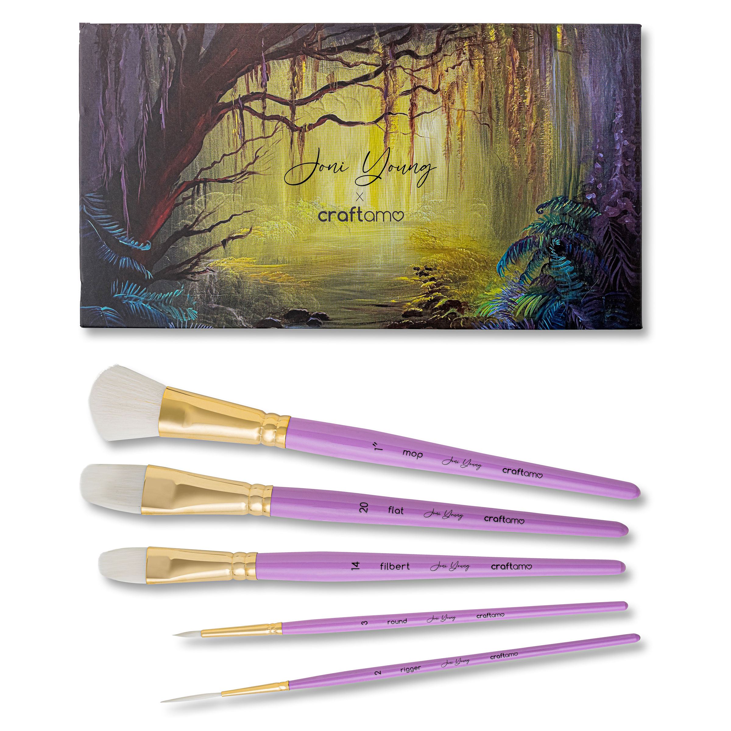 Paint Brush Set for Acrylic Painting Artist Indonesia