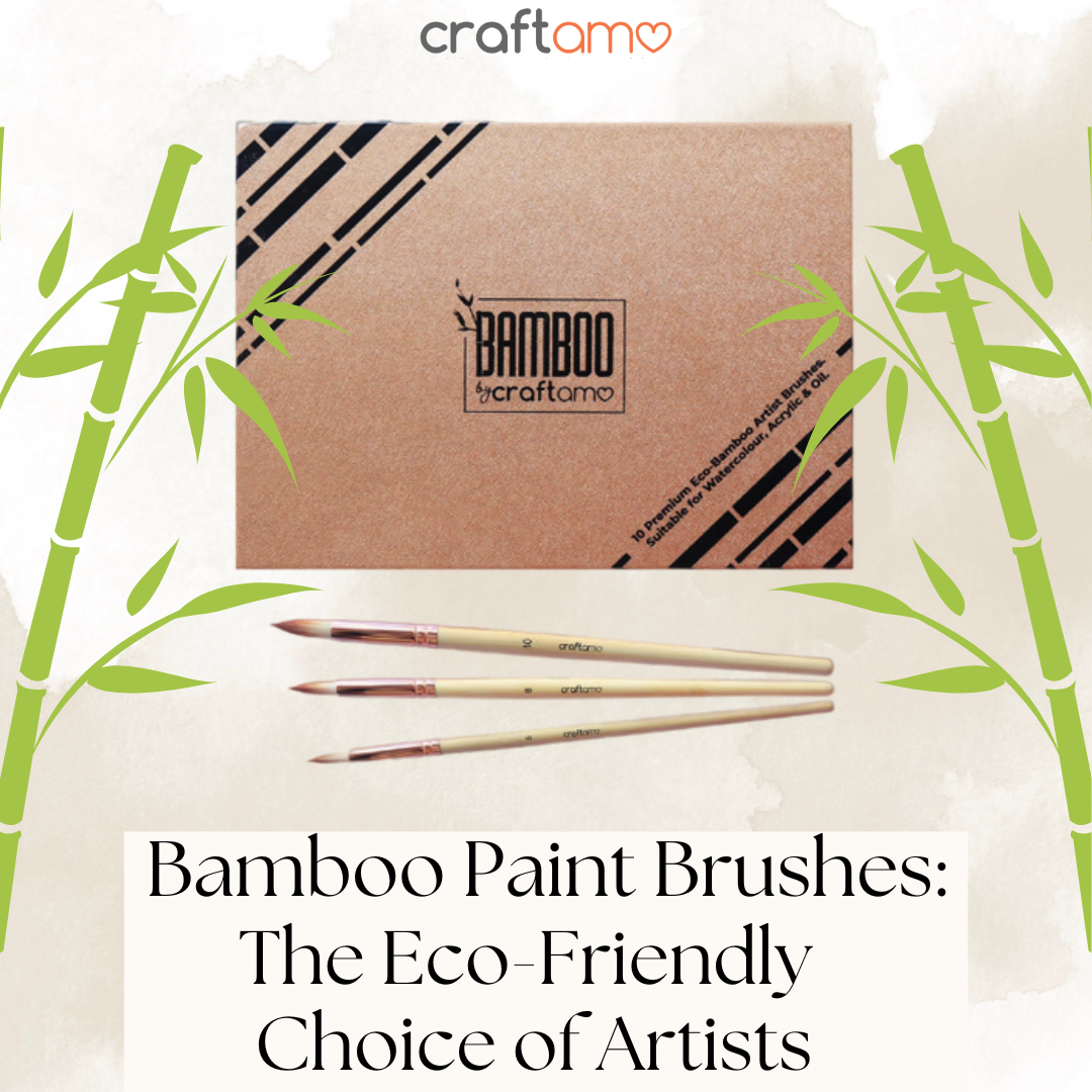 Bamboo Paint Brushes The EcoFriendly Choice for Artists Craftamo