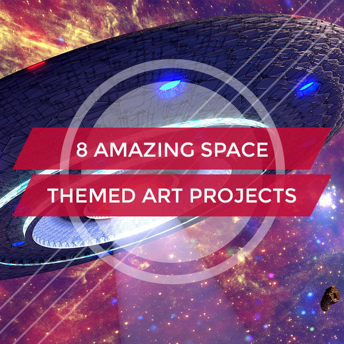8 Amazing Space Themed Art Projects