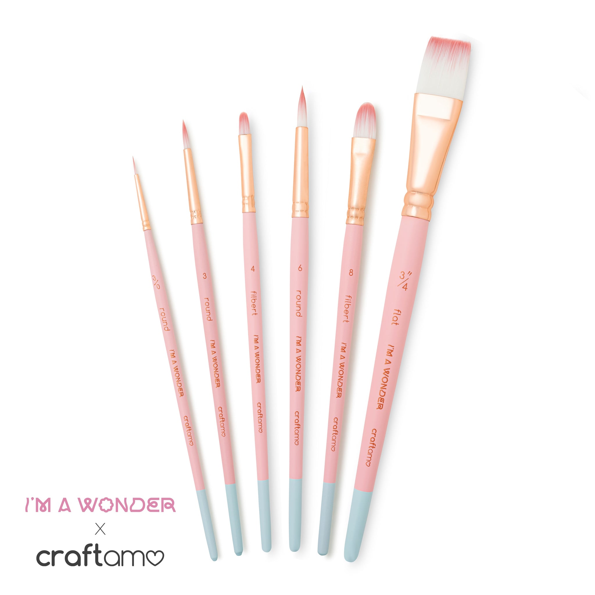 I designed these brushes!  Custom Gouache Brush Set by Sarah Burns Studio  & Craftamo - The Fearless Brush