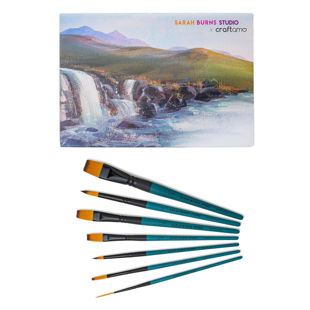 Sarah Burns Studio X Craftamo Signature Brush Set