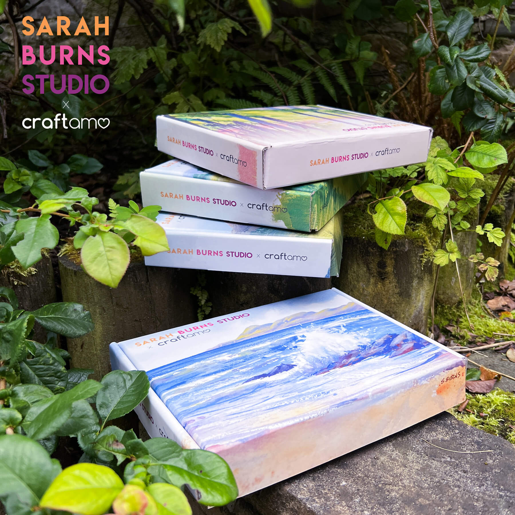 Sarah Burns Studio X Craftamo Gouache Subscription Box